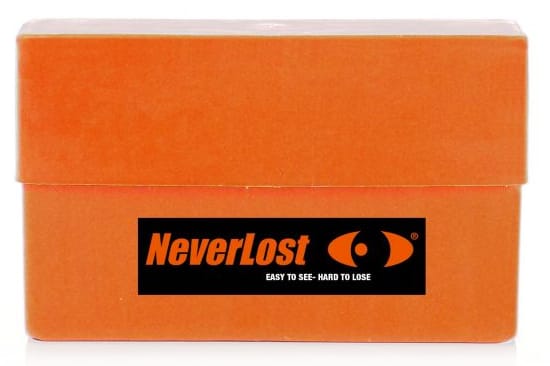 Never Lost Cartridge Box Rifle 20 Black/Orange Never Lost