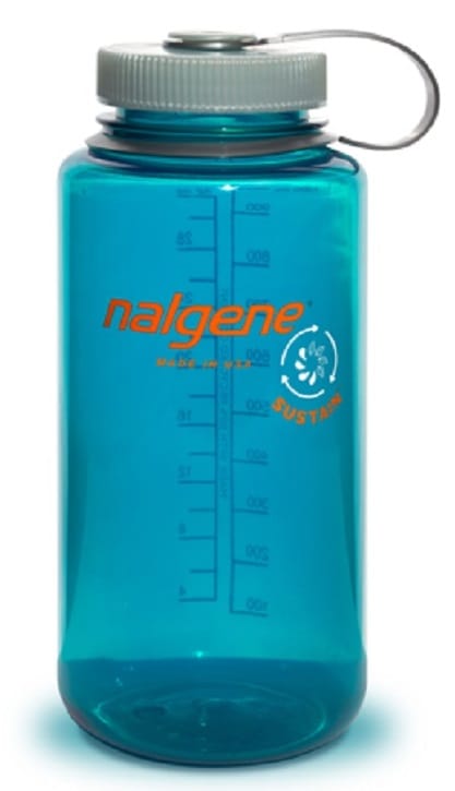 Nalgene 1L Wide Mouth Sustain Green Turquoise