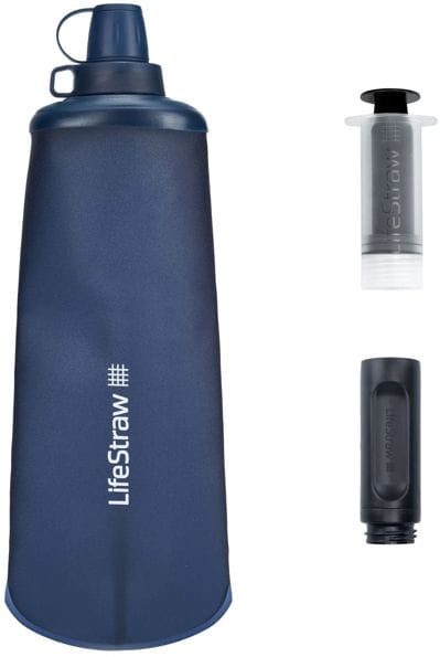 Lifestraw Peak Series Collapsible Squeeze 1 L  Mountain Blue Lifestraw