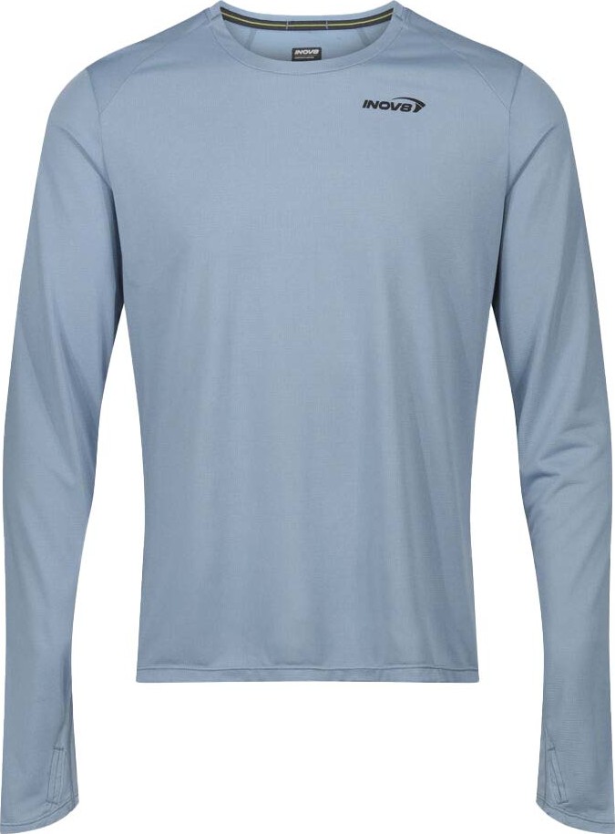 inov-8 Men’s Performance Long Sleeve T-Shirt Blue Grey / Slate