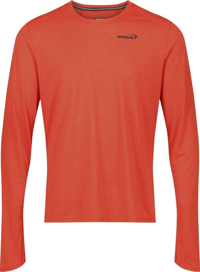 inov-8 Men’s Performance Long Sleeve T-Shirt Fiery Red / Red