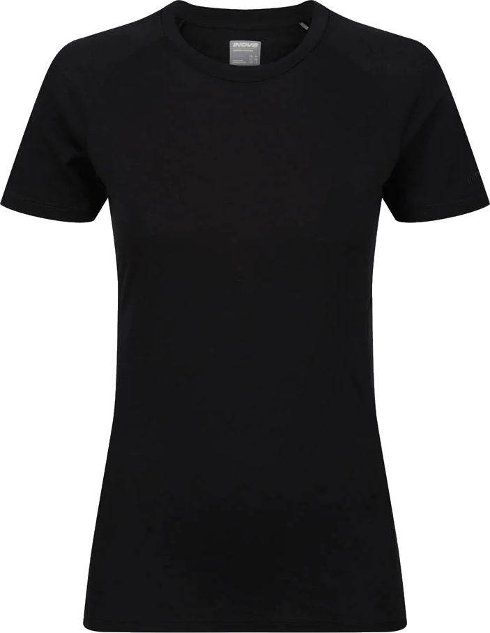 inov-8 Women’s Merino Short Sleeve T-Shirt Black