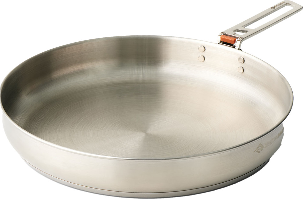 Sea To Summit Detour Stainless Steel Pan 10″ Stainless Steel Grey