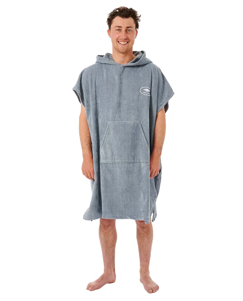 Rip Curl Brand Hooded Towel Dusty Blue