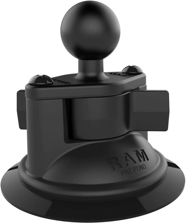 RAM Mounts Ram Twist-Lock Suction Cup Base W/Ball Sugekoppfeste Med B-Kule RAM Mounts