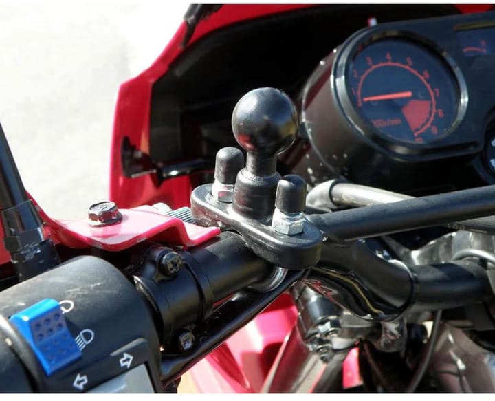 RAM Mounts Ram Handlebar U-Bolt Base For Rails U-Bolt Feste For Rør 12,7-25,4mm RAM Mounts