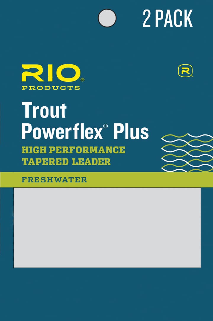 Rio Powerflex Plus Leader 9' - 2pk Rio