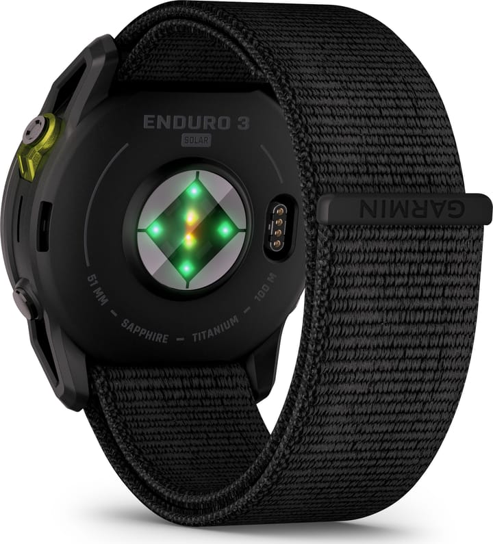 Garmin Enduro 3 Carbon Grey DLC Titanium/Black UltraFit Nylon Strap Garmin