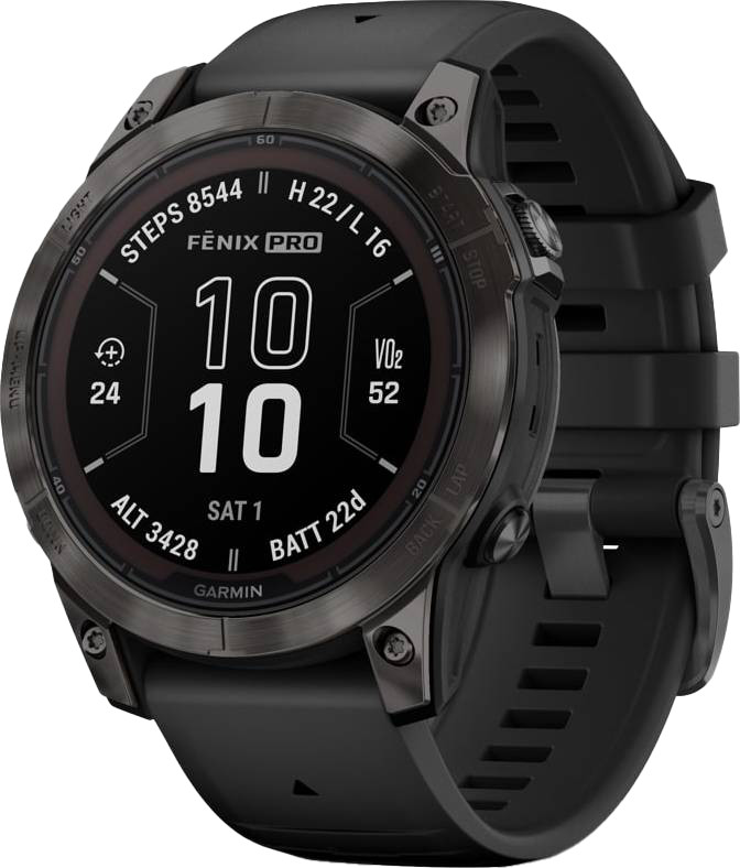 Garmin Fenix 7 Pro Sapphire Solar Edition Carbon Gray