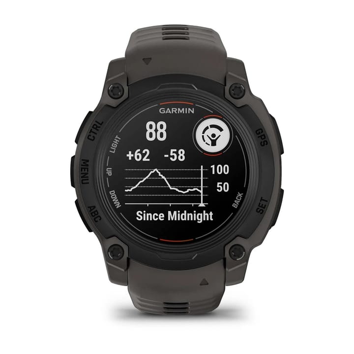 Garmin Instinct E, 40 Mm Black Bezel With Charcoal Band Garmin