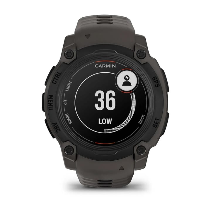 Garmin Instinct E, 40 Mm Black Bezel With Charcoal Band Garmin