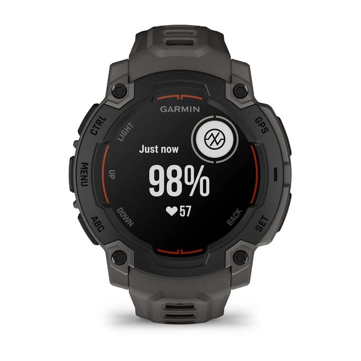 Garmin Instinct E, 45 Mm Black Bezel With Charcoal Band Garmin