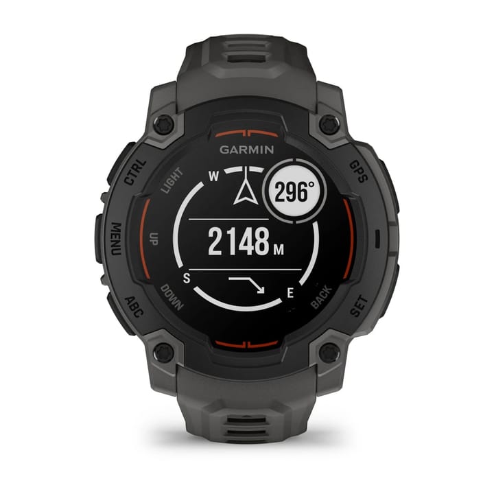 Garmin Instinct E, 45 Mm Black Bezel With Charcoal Band Garmin