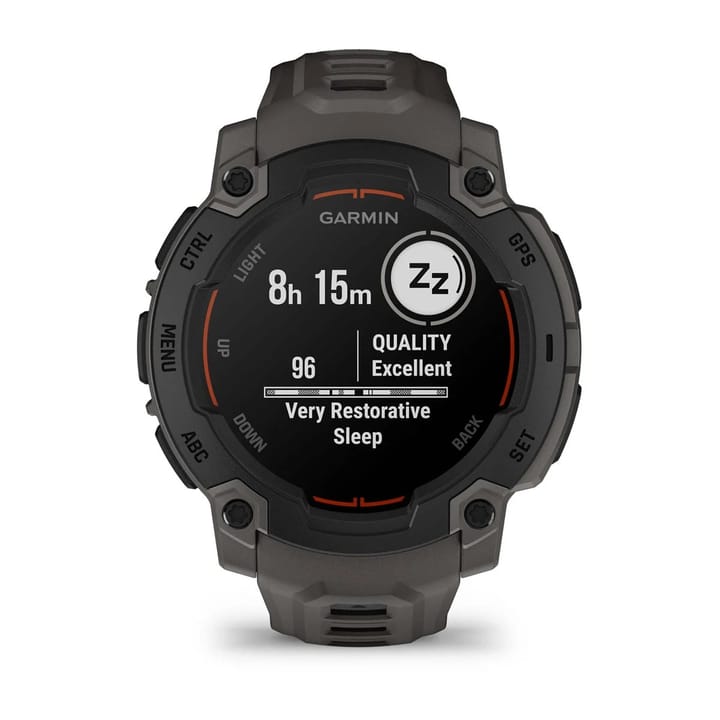 Garmin Instinct E, 45 Mm Black Bezel With Charcoal Band Garmin