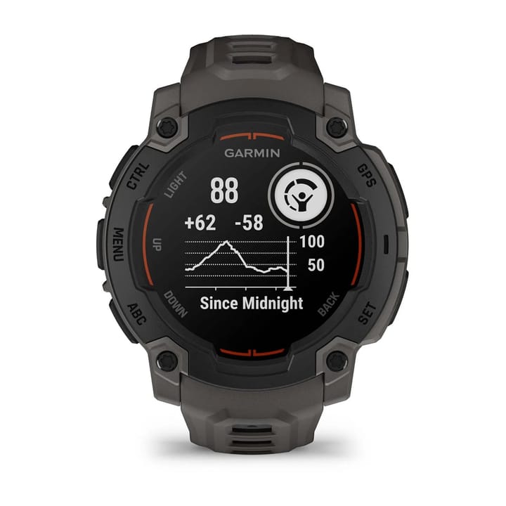 Garmin Instinct E, 45 Mm Black Bezel With Charcoal Band Garmin