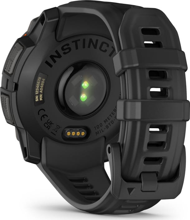 Garmin Instinct 3 Solar, 45mm Black Bezel With Black Band Garmin