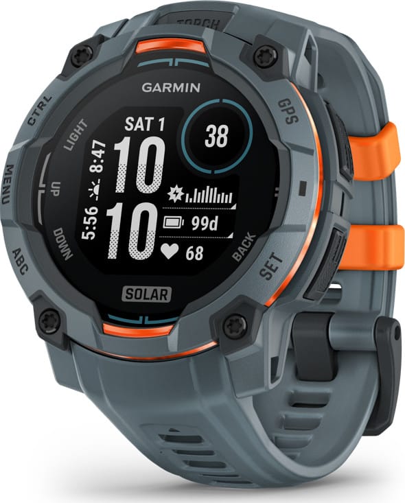 Garmin Instinct 3 Solar, 45mm Twilight Bezel W/Twilight Band Garmin