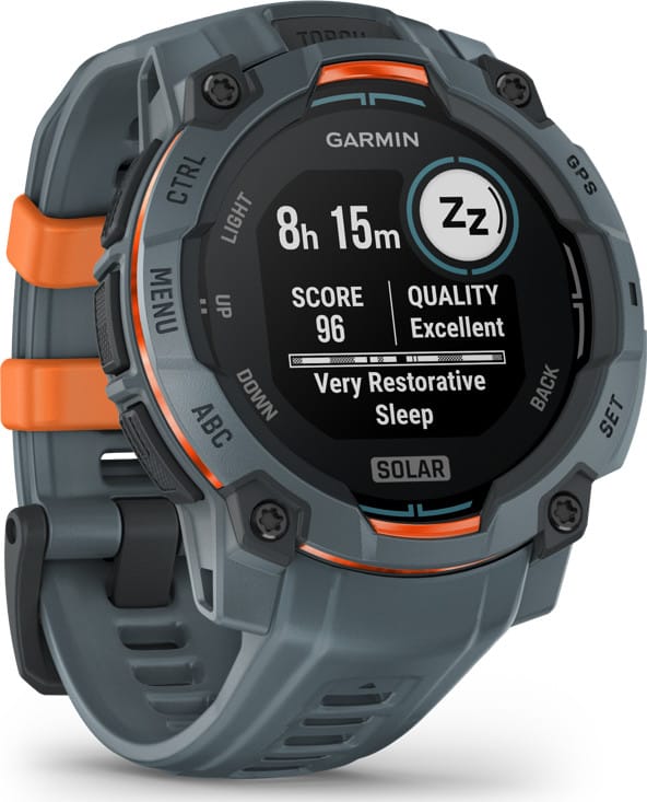 Garmin Instinct 3 Solar, 45mm Twilight Bezel W/Twilight Band