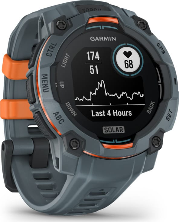 Garmin Instinct 3 Solar, 45mm Twilight Bezel W/Twilight Band Garmin