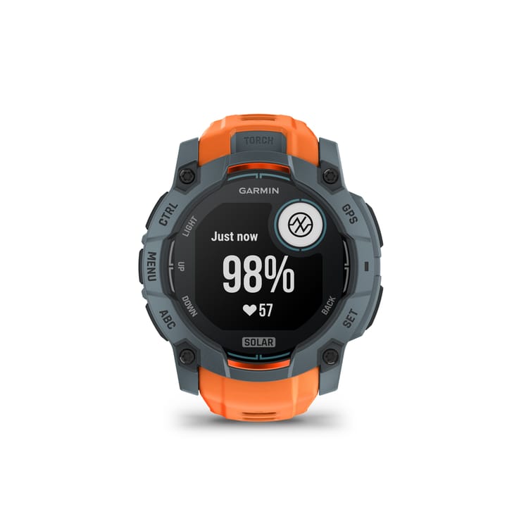 Garmin Instinct 3 Solar, 50mm Twilight Bezel W/Solstice Band Garmin