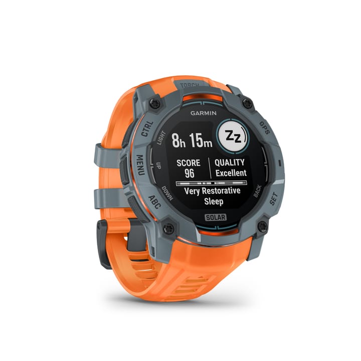 Garmin Instinct 3 Solar, 50mm Twilight Bezel W/Solstice Band Garmin