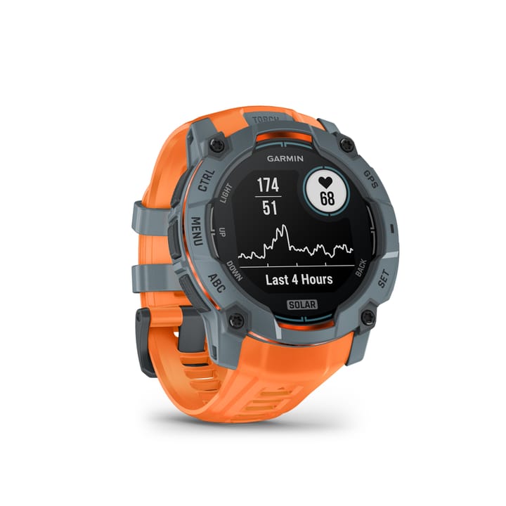 Garmin Instinct 3 Solar, 50mm Twilight Bezel W/Solstice Band Garmin