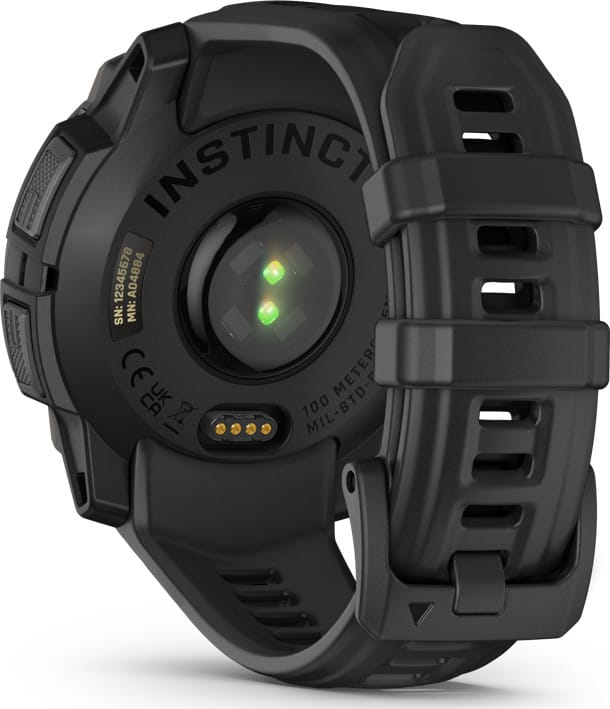 Garmin Instinct 3 AMOLED, 45mm Black Bezel With Black Band Garmin