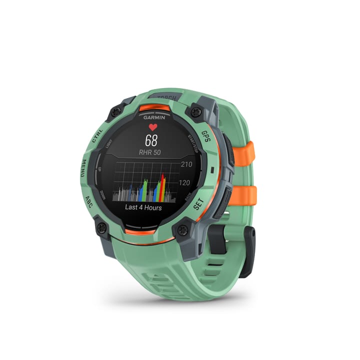 Garmin Instinct 3 AMOLED, 45mm Neo Tropic Bezel W/Neo Tropic Bnd Garmin