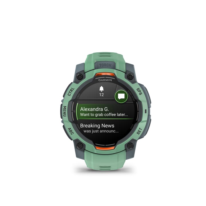 Garmin Instinct 3 AMOLED, 45mm Neo Tropic Bezel W/Neo Tropic Bnd Garmin