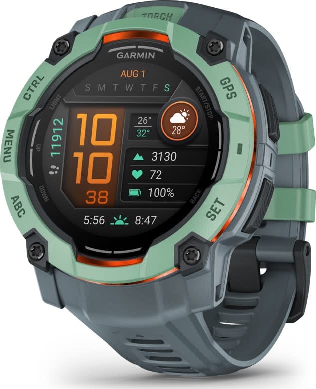 Garmin Instinct 3 AMOLED, 50mm Neotropic Bezel With Twilight Band Garmin