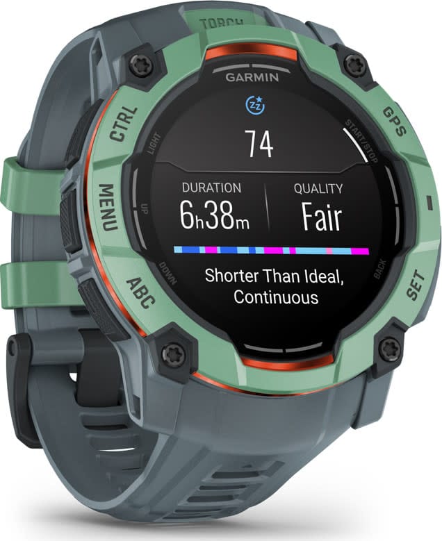 Garmin Instinct 3 AMOLED, 50mm Neotropic Bezel With Twilight Band Garmin