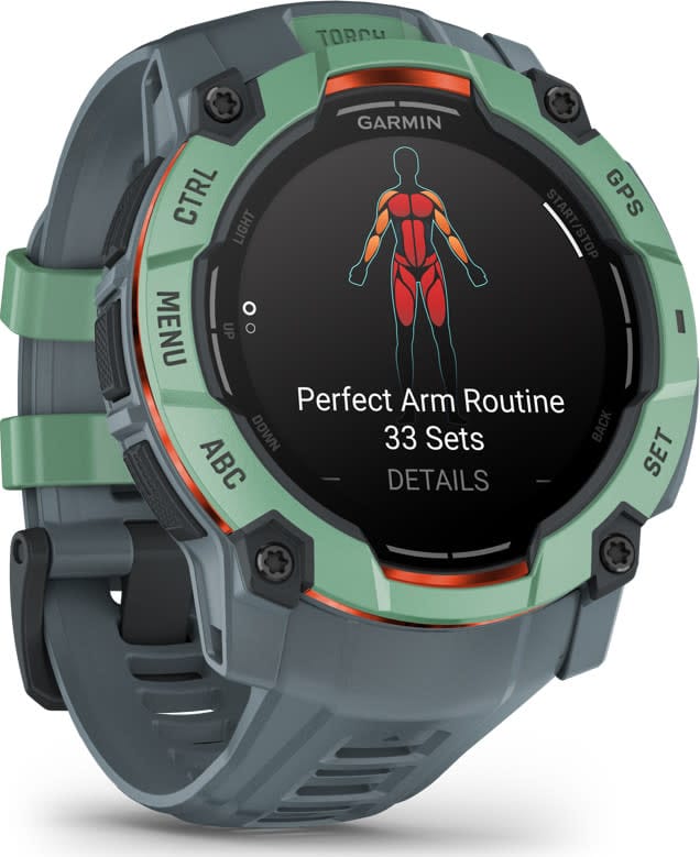 Garmin Instinct 3 AMOLED, 50mm Neotropic Bezel With Twilight Band Garmin