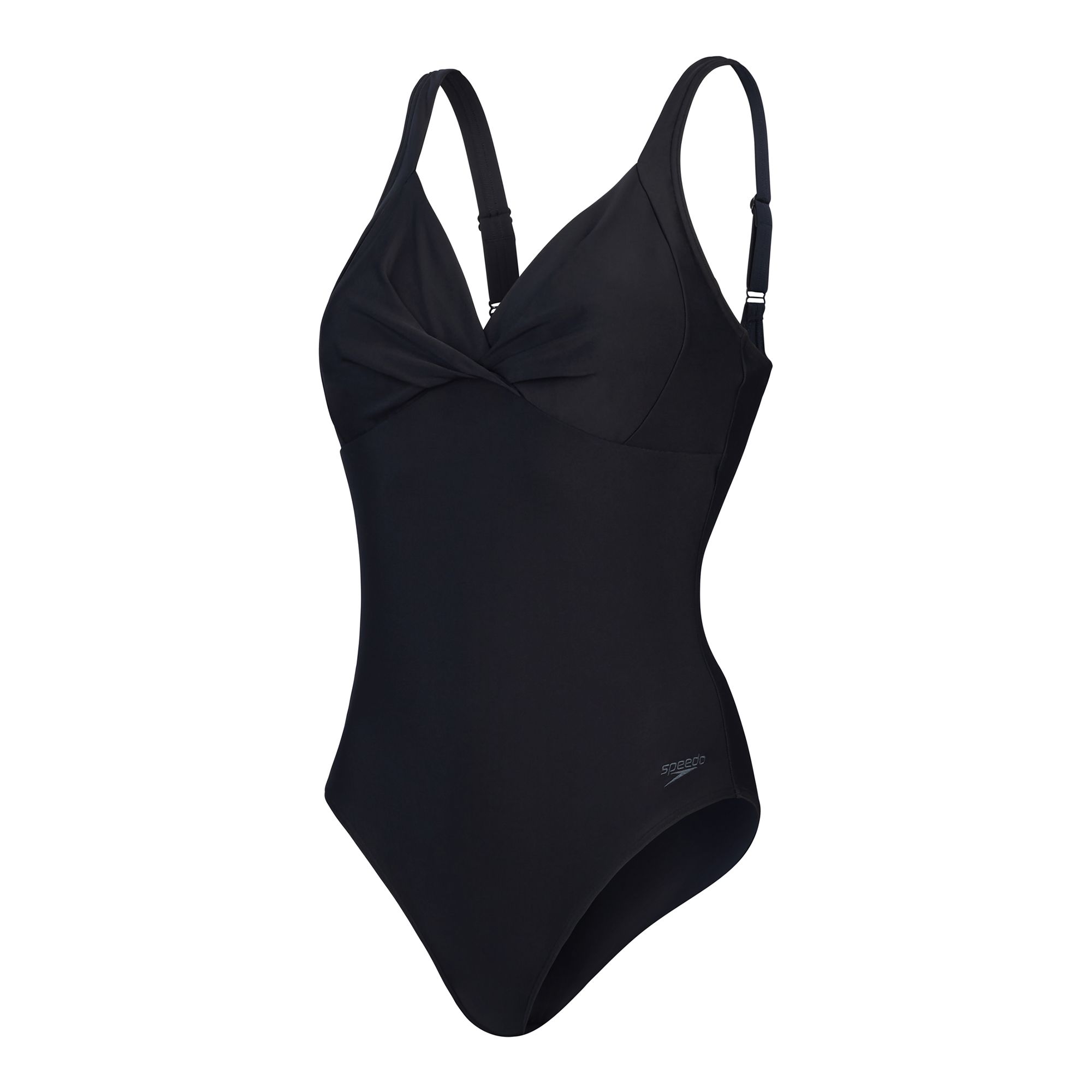 Speedo Women’s Shaping Cross Knot 1 Piece Black