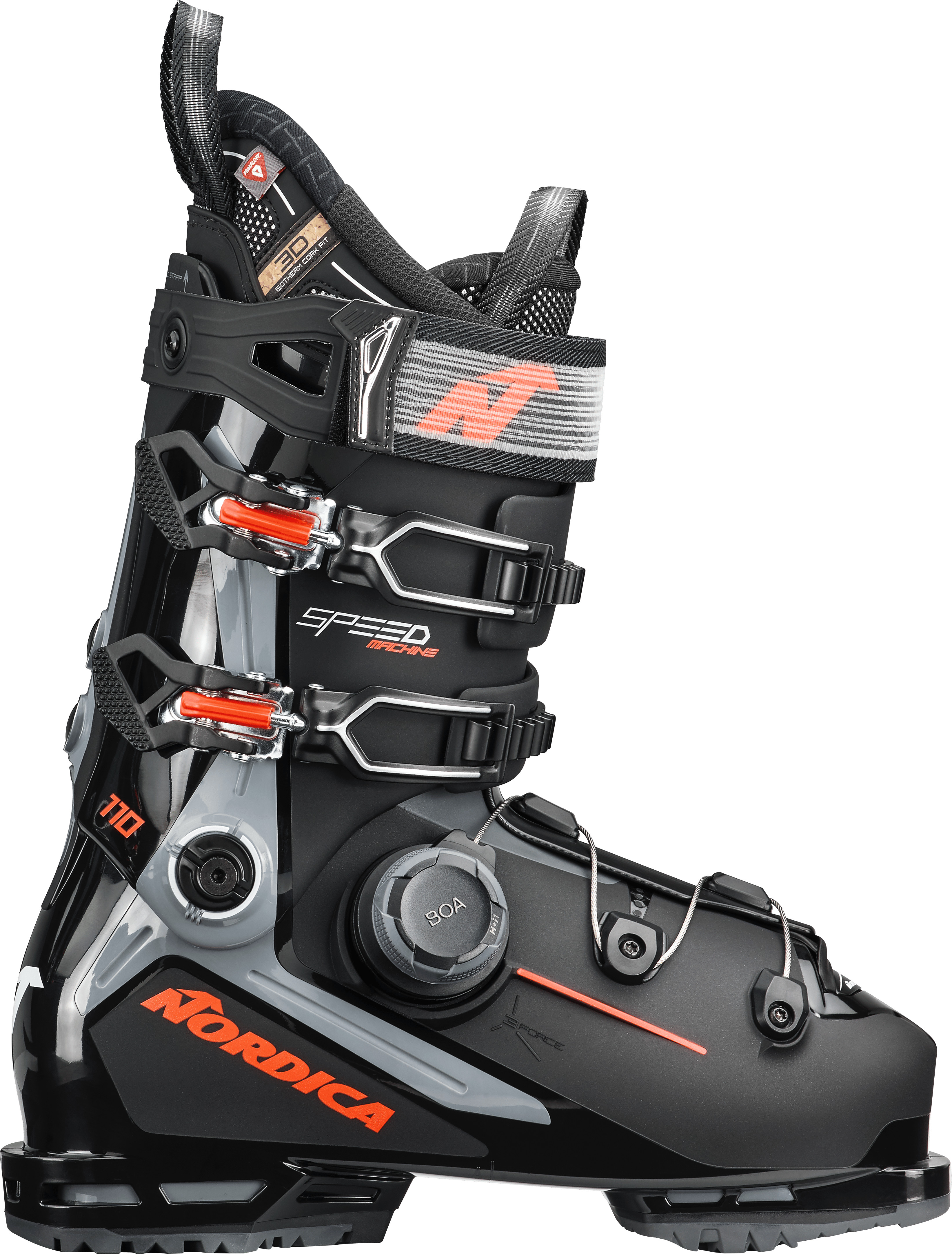 Nordica Men’s Speedmachine 3 Boa 110 Gw Sort/Grå