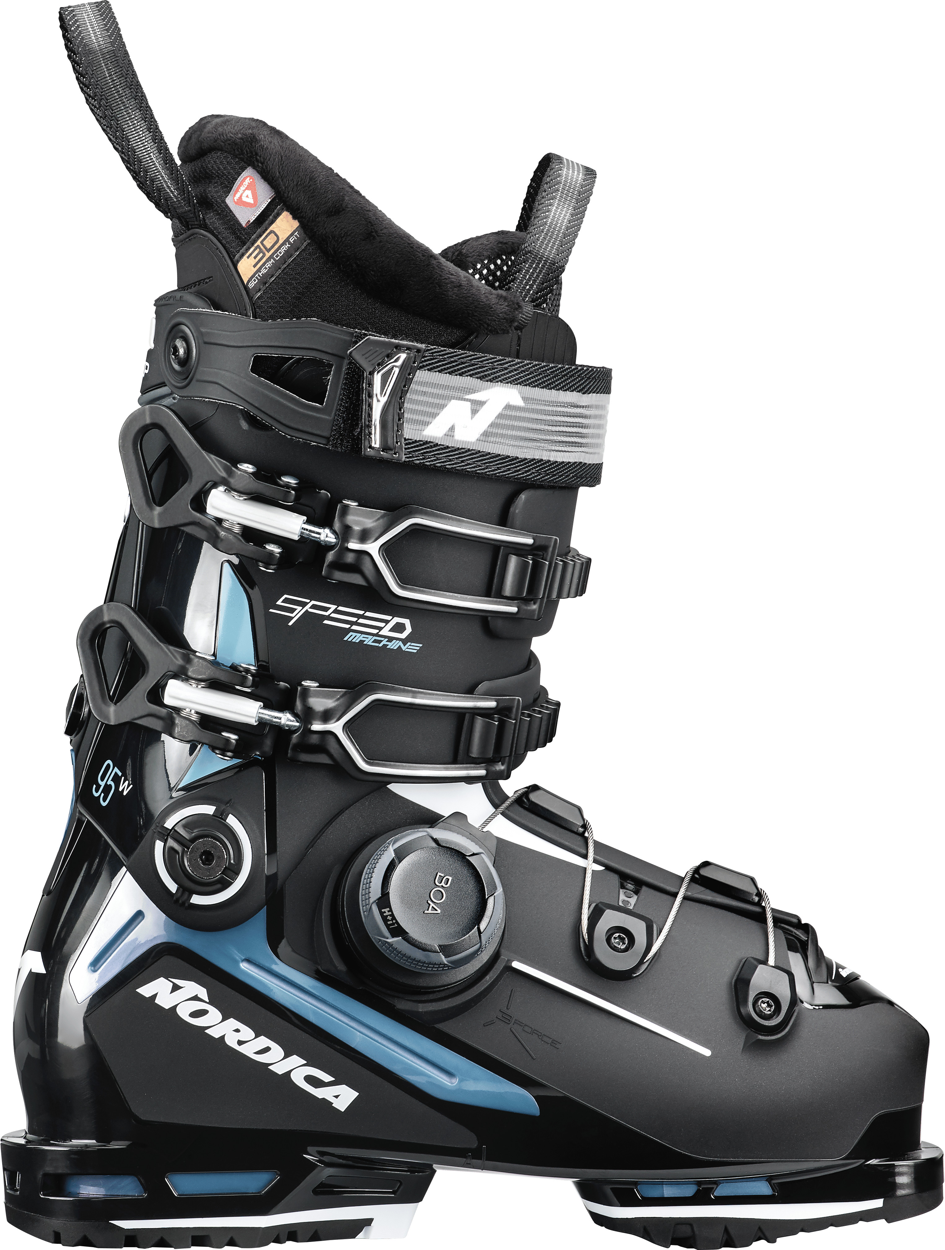 Nordica Women's Speedmachine 3 Boa 95 Gw Sort/Blå, 26.5