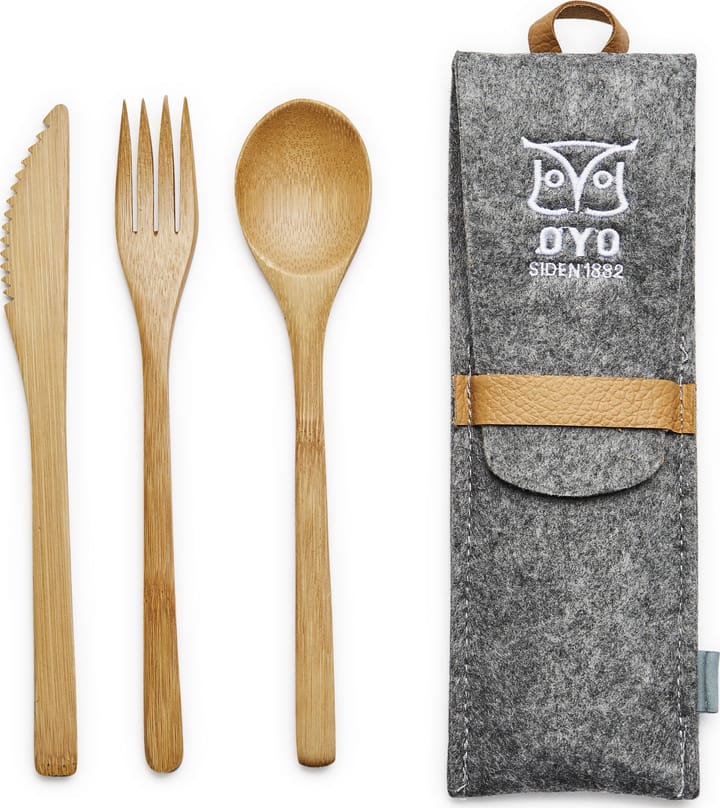 Øyo Turtagrø Cutlery Grey/Brown Øyo