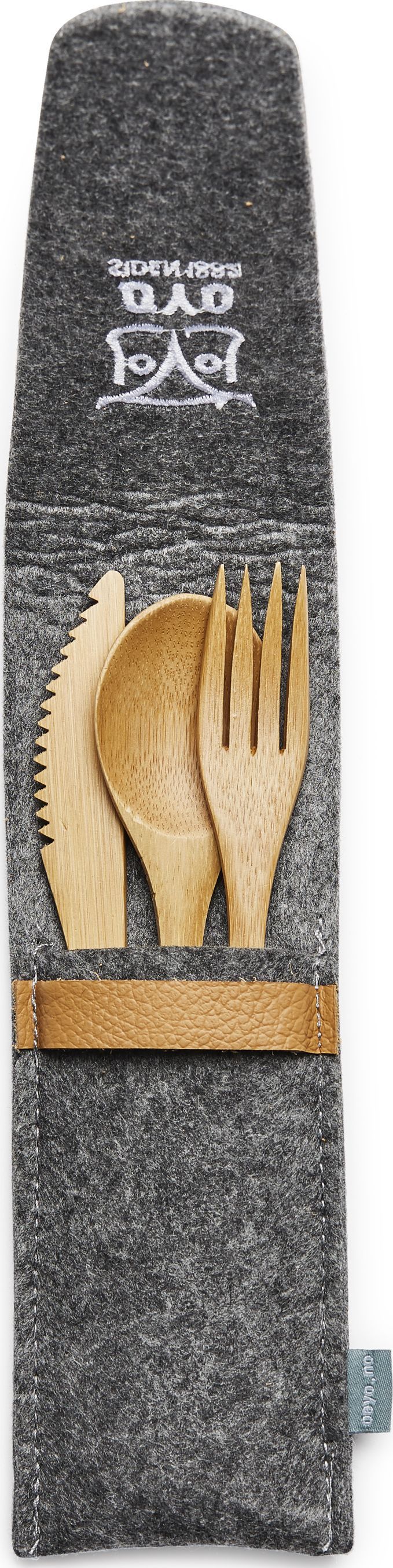 Øyo Turtagrø Cutlery Grey/Brown Øyo