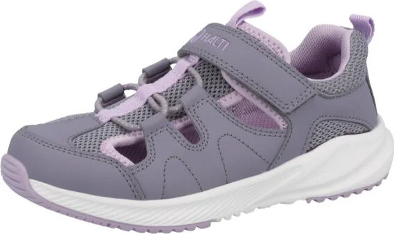 Halti Juniors’ Rela Sandals Minimal Gray Violet