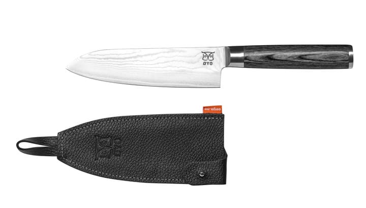 Øyo Opal Santoku Kokkekniv Grå Øyo