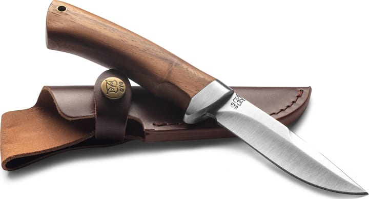 Øyo Hallingskarvet Knife with Leather Sheath Brown Øyo