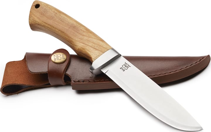 Øyo Rondane Knife with Leather Sheath Olive/Brown Øyo