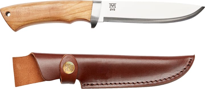 Øyo Rondane Knife with Leather Sheath Olive/Brown Øyo