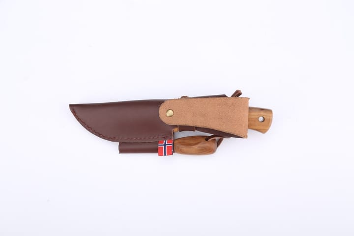 Øyo Femunden Knife W/Leather Sheath Brown Øyo