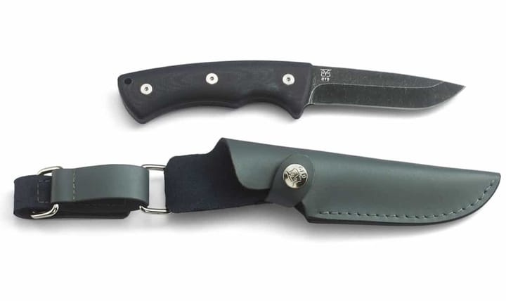 Øyo Falketind with Leather Sheath Black Øyo