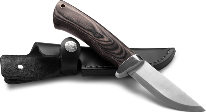 Øyo Tuv Knife with Leather Sheath Olive/Black Øyo