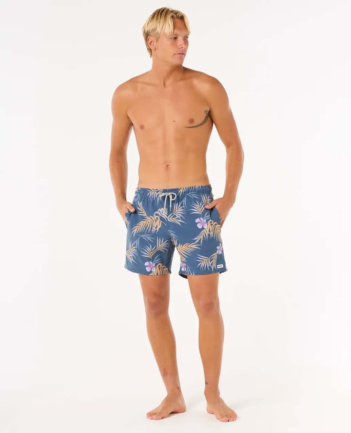 Rip Curl Men's Surf Revival Floral 16" Volley Short Washed Navy Rip Curl