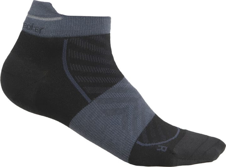 Icebreaker Women's Merino Run+ Ultralight Micro Socks Deco/graphite Icebreaker