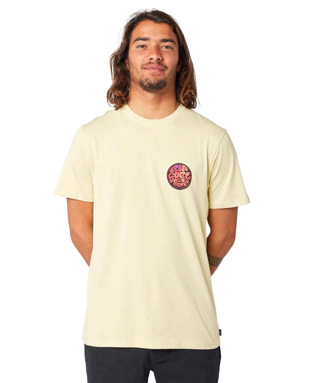 Rip Curl Men’s Passage Tee Vintage Yellow