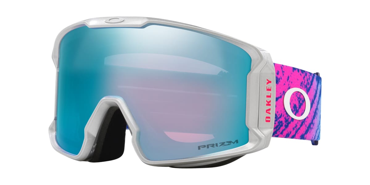 Oakley Line Miner L Lucas Braathen Signature Prizm Snow Sapphire Iridium