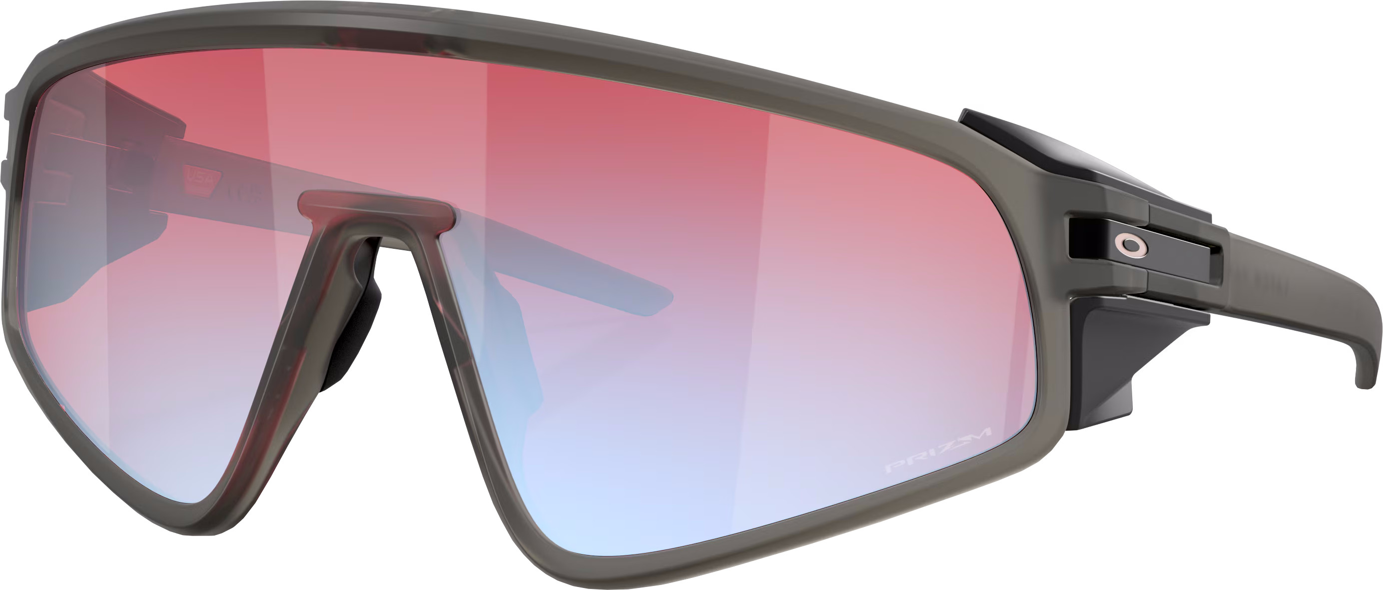 Oakley Latch Panel Matte Grey Smoke/Prizm Snow Sapphire